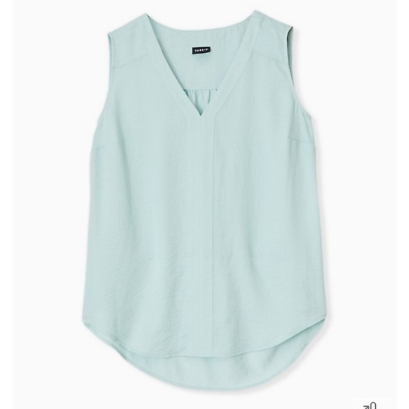 Torrid Textured Satin Pullover Tank - Picture 1 of 13